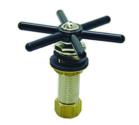 BLACK PLASTIC STAR GLASS RINSER ASSEMBLY