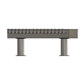 16 TAP BRUSHED SS 2P[4"]T-TOWER AIR COOLED