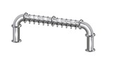 12 TAP(3"OC)POLISHED SS LIONS GATE "U" CH-MX CLD