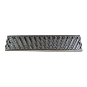 24" x 5-3/8" BRUSHED SS DRIP TRAY-NO DRAIN