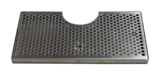15" x 7-1/2" (4-1/2"c/o) BSS DRIP TRAY