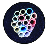 CABLED 12+4 TAPED JACKET 3/8" ID HI GLOSS TUBES