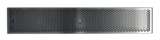 39" x 7" BRUSHED SS DRIP TRAY WITH DRAIN