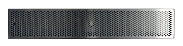 39" x 7" BRUSHED SS DRIP TRAY WITH DRAIN
