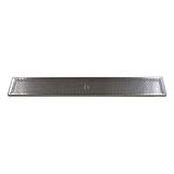 39" x 5-3/8" BRUSHED SS DRIP TRAY WITH DRAIN