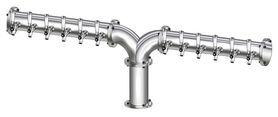 12 TAP(4"OC)POLISHED SS ALBATROSS CH-MX CLD