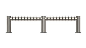 20 TAP POLISHED SS METRO-M TOWER CK - COATED CANDY COPPER