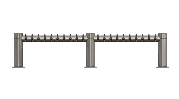 20 TAP POLISHED SS METRO-M TOWER CK - COATED CANDY COPPER