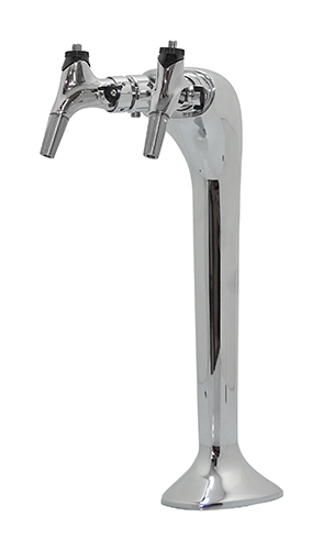 2 TAP(650SS) CHR MONGOOSE WATER TOWER - AIR COOLED
