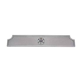 46" x 8" (2 x Cut Outs) BRUSHED SS SPRAY DRIP TRAY