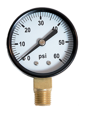 "CHILL-MAX" 160psi GAUGE-RH