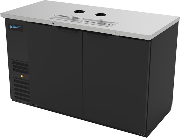 ASBER 58" 2-DOOR DIRECT DRAW  - NO TOWERS