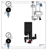 CHILL-MAX 1P TF REG/TF 304SS SMART FOB BEER PUMP PANEL