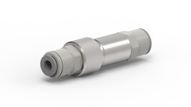 304SS IN-LINE FLOW CONTROL/COMPENSATOR(3/8"ODx3/8"OD)