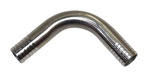 SS 1/2" BARB "L" FITTING