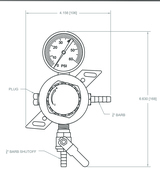 T.60lb SECONDARY REG(P,1/4B,1/4SO)
