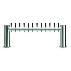12 TAP POLISHED SS METRO-H TOWER GLYCOL COOLED